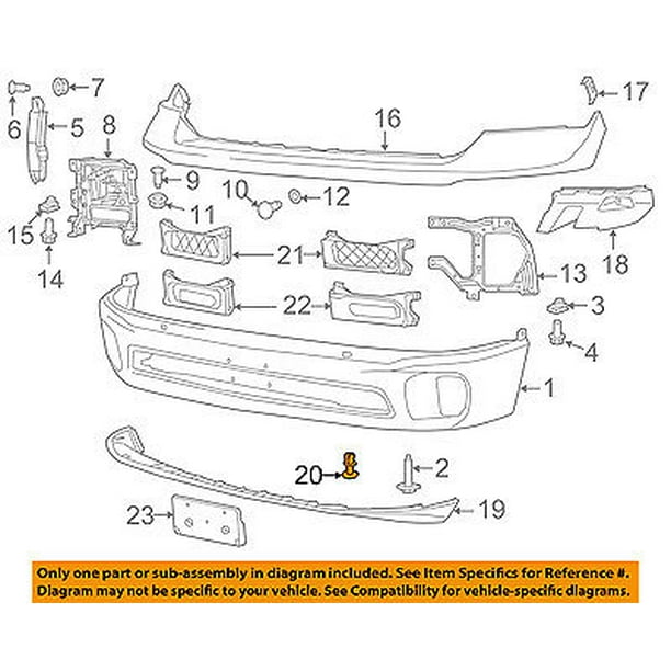 Push-in Fastener Mopar 68053681AA